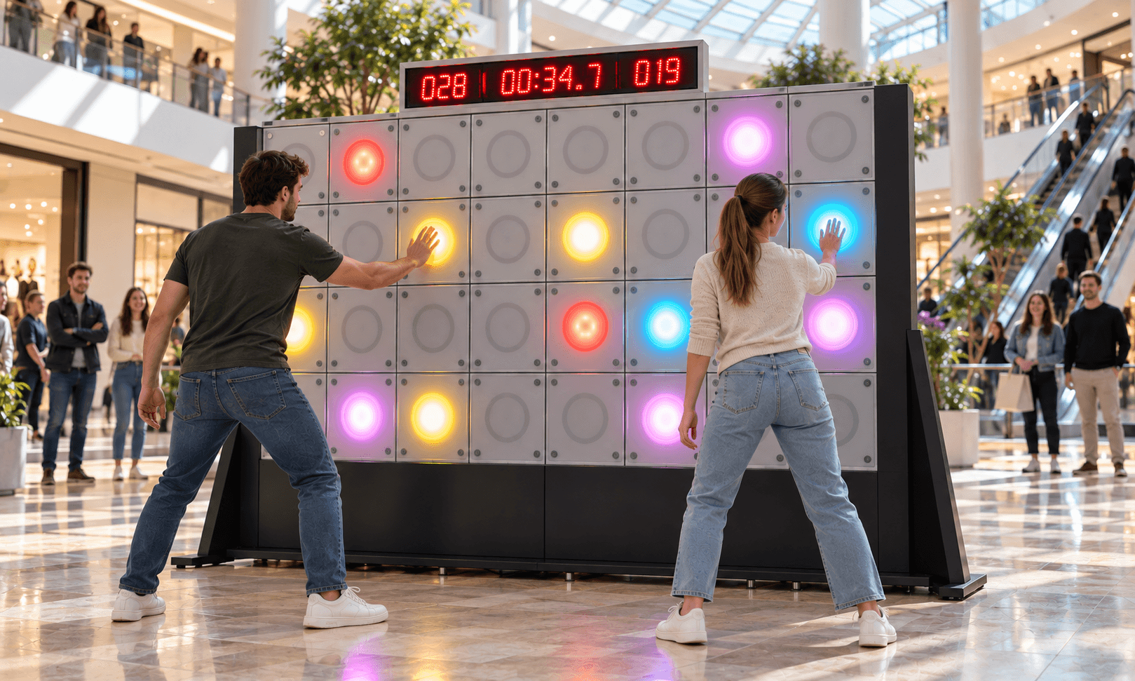 Mur digital interactif